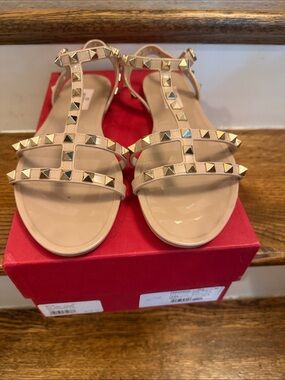Valentino Nude PVC sandal